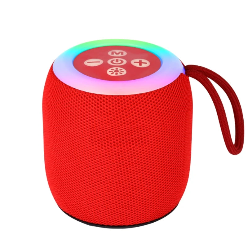Bluetooth Speaker,  Portable Wireless Speakers with Led Light,  Enhanced Bass, Outdoor Speaker for Travel, Sport, Party, Biking