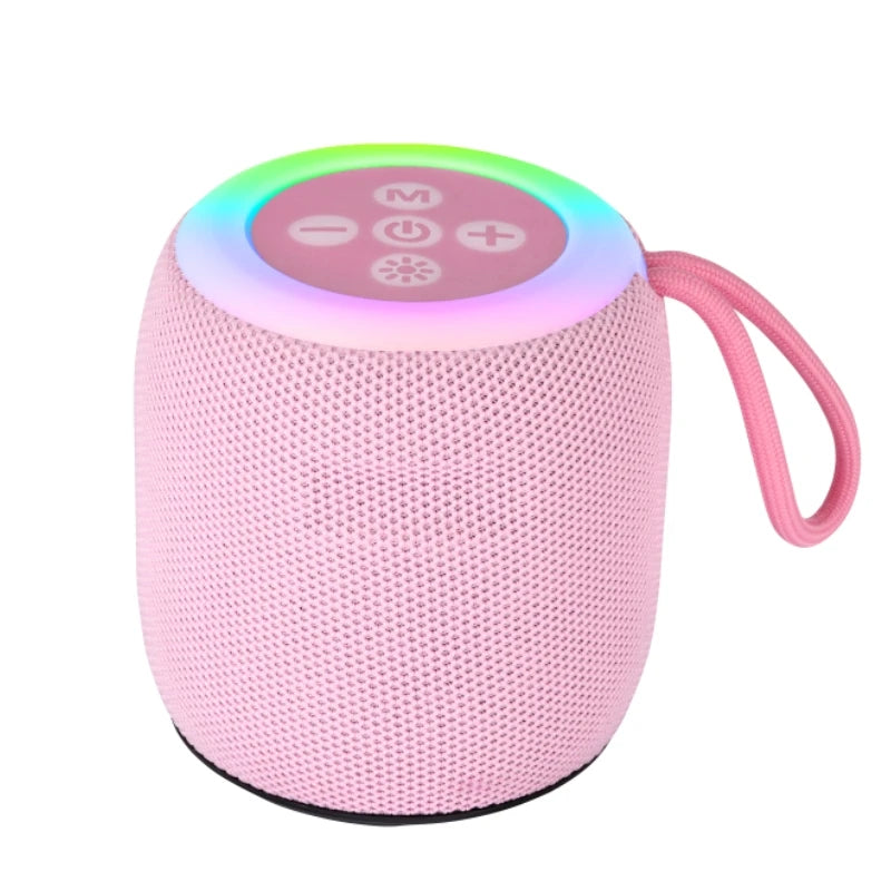 Bluetooth Speaker,  Portable Wireless Speakers with Led Light,  Enhanced Bass, Outdoor Speaker for Travel, Sport, Party, Biking