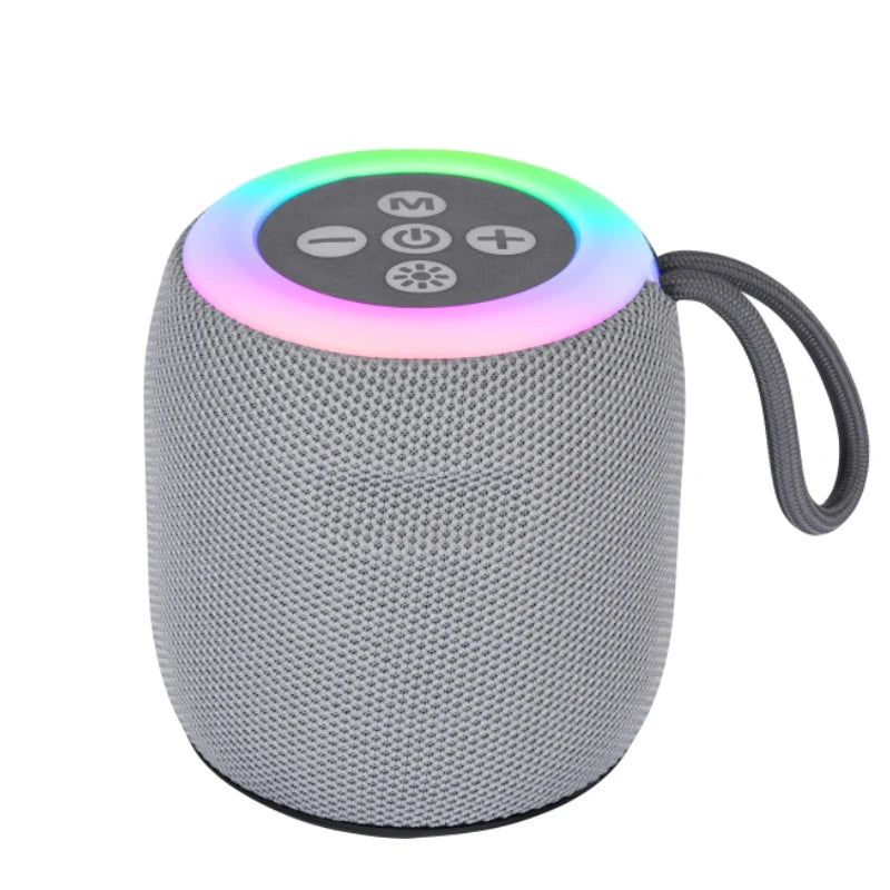 Bluetooth Speaker,  Portable Wireless Speakers with Led Light,  Enhanced Bass, Outdoor Speaker for Travel, Sport, Party, Biking