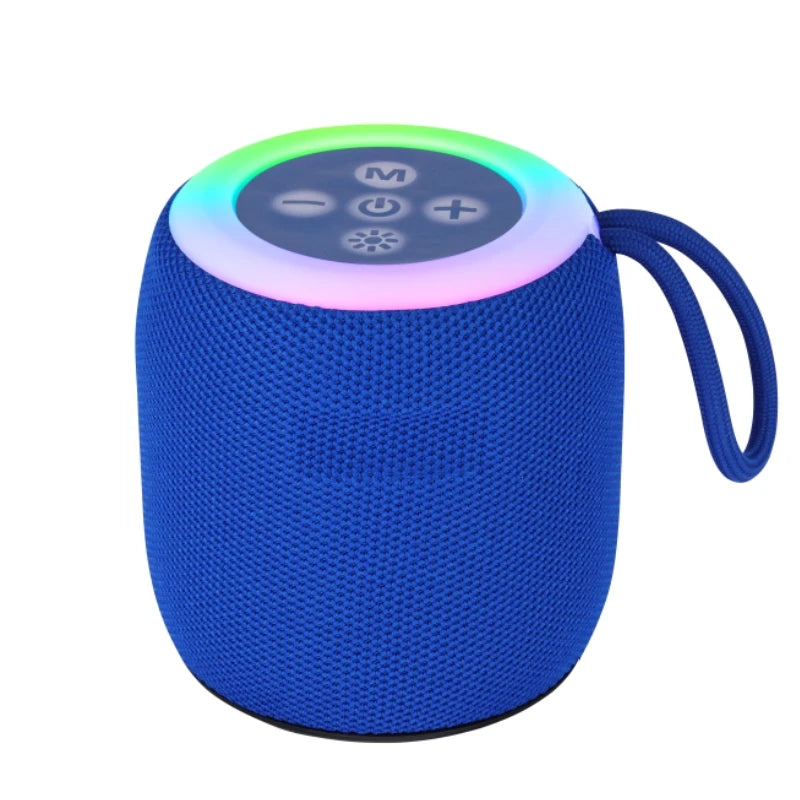 Bluetooth Speaker,  Portable Wireless Speakers with Led Light,  Enhanced Bass, Outdoor Speaker for Travel, Sport, Party, Biking